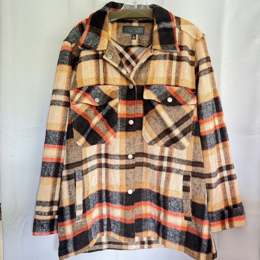 Blank(nyc) plaid Shacket